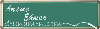 Anine Ehmer Visitenkarte
